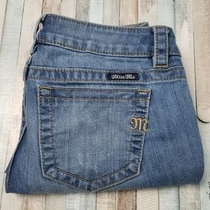 Miss Me Signature Cuffed Capri Jeans